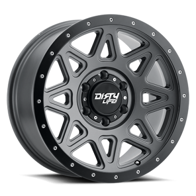 Dirty Life Race Wheels Theory 9305 Satin Gunmetal 18X9 5-127 0Mm 78.1Mm