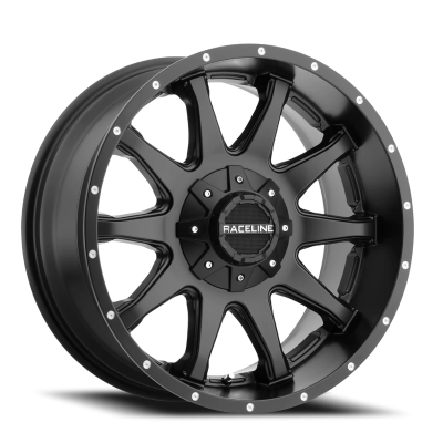 Aluminum Wheels 17x9 Shift 930B Satin Black -12 Offset 5 on 114.3/5 on 127 Bolt Pattern 78.1 Bore Raceline