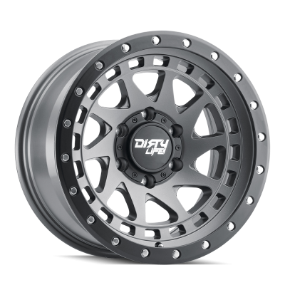 Dirty Life Race Wheels Enigma Pro 9311 Satin Graphite 17X9 5-127 -12Mm 71.5Mm