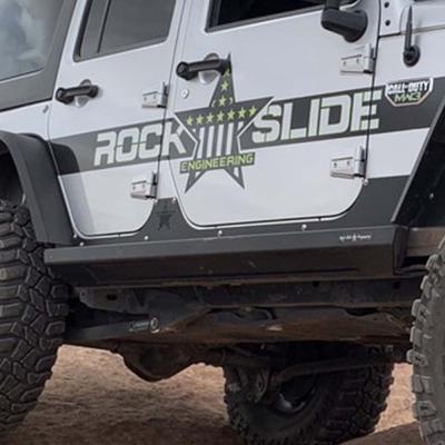 JK 4 Door Step Slider Rocker Guards Rock Slide Engineering