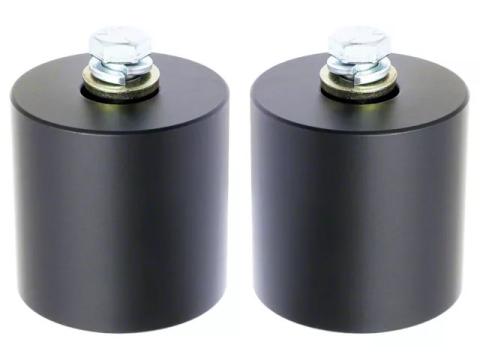 Bump Stop Kit 18-Up Wrangler JL Front Includes Billet Aluminum Spacers Hardware RockJock 4x4