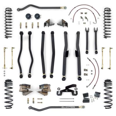 Jeep Wrangler 392 Overland Plus 2.5 Inch Long Arm Lift Kit 2021+ JL Clayton Off Road