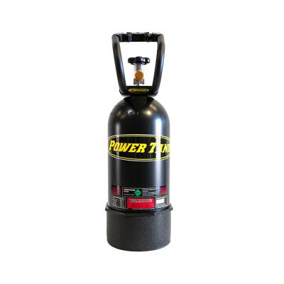 10 lb Power Tank CO2 Bottle w/ Boot and Handle Matte Black Power Tank