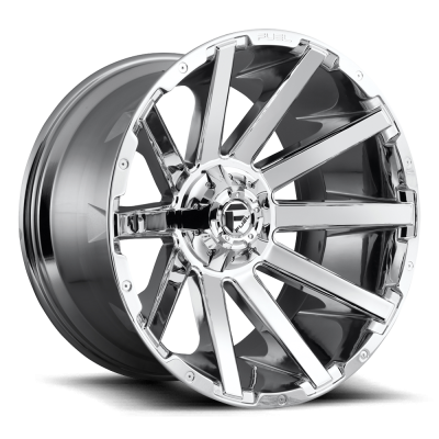Aluminum Wheels 20X9 Contra D614 6 On 120/6 On 139.7 Chrome 78.1 Bore 19 Offset Multi Spoke Fuel Off Road Wheels