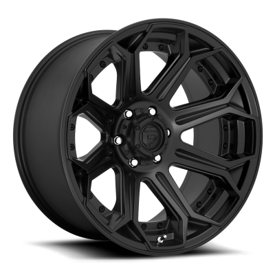 Aluminum Wheels 18X9 Siege D706 5 On 150 Matte Black 110.2 Bore 1 Offset Fuel Off Road Wheels