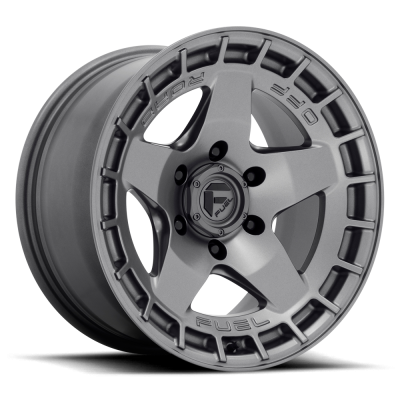 Aluminum Wheels 20X9 Warp D734 5 On 120 Matte Gunmetal Gray 65.07 Bore 18 Offset Fuel Off Road Wheels