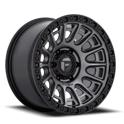 Aluminum Wheels 20X9 Cycle D835 5 On 127 Gunmetal Gray/Black Ring 71.5 Bore 1 Offset Fuel Off Road Wheels