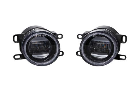 Elite Series Type CGX Fog Lamps, White Pair Diode Dynamics