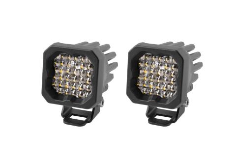 Stage Series C1 LED Pod Sport White Flood Standard ABL Pair Diode Dynamics