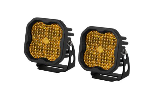 SS3 Sport ABL Yellow Flood Standard Pair Diode Dynamics