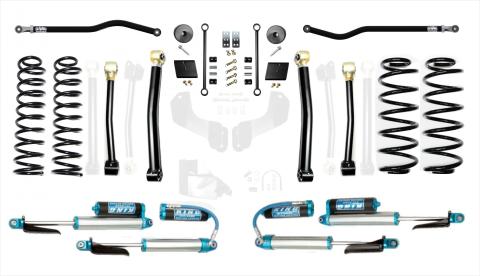 18-Present Jeep Wrangler JL 2.5 Inch Enforcer 4XE Lift Stage 3 Plus with EVO SPEC King 2.5 Shocks with Adjusters EVO Manufacturing