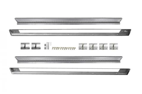 18-Present Jeep Wrangler JLU Rocker Steps 4 Door EVO Manufacturing