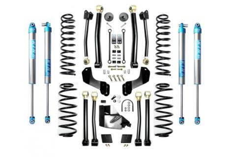 Jeep Wrangler JL 4.5 Inch Enforcer Overland Lift Stage 4 w/EVO SPEC King 2.0 Inch Shocks EVO Manufacturing