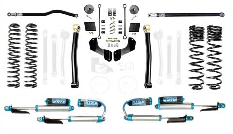 Jeep Gladiator JT Diesel 2.5 Inch Enforcer Overland Lift Stage 2 Plus w/ EVO SPEC 2.5 Inch King Shocks EVO Manufacturing