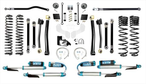 Jeep Gladiator JT 4.5 Inch Heavy Duty Enforcer Overland Lift Stage 3 Plus w/ EVO SPEC 2.5 Inch King Shocks with Adjusters EVO Manufacturing