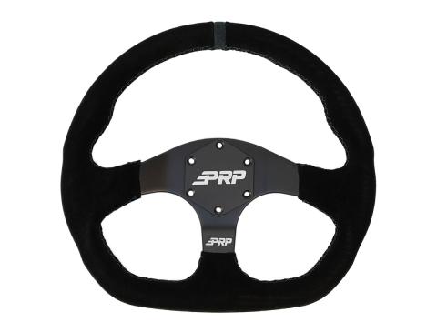 Comp-R Suede Steering Wheel 13 Inch Diameter Black PRP Seats