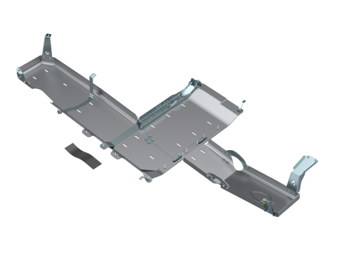 JLU Full Bellypan With Oil Door 4 Door 3.6L Aluminum 18-Up Artec Industries