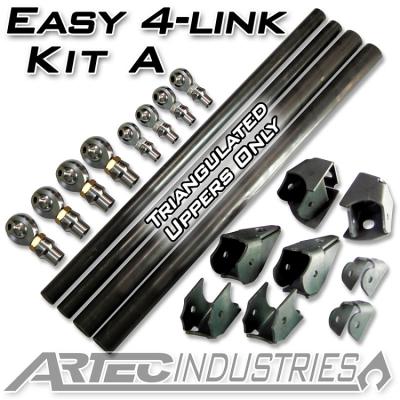 Easy 4 Link Kit A Tube All 1.25 Inch Krawler Joints Artec Industries