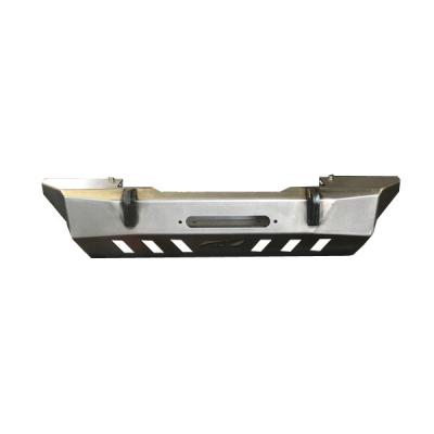 Jeep JK Front Bumper 07-18 Wrangler JK Crusher Series Bare Steel Motobilt
