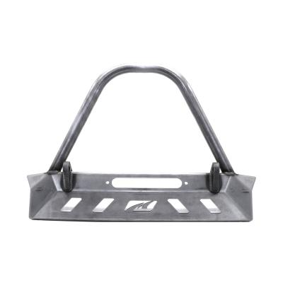 Jeep YJ TJ LJ Front Bumper W/Stinger Bare Steel Motobilt