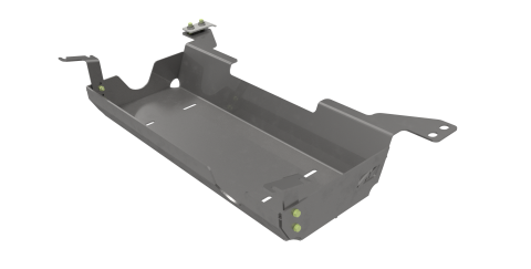 Jeep JL Muffler Skid Plate 2018-Present Wrangler JL Motobilt