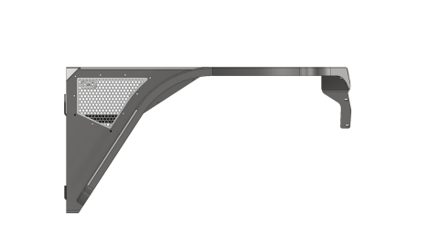 Highline Front Fenders 2 Inch Flare for Jeep YJ Motobilt