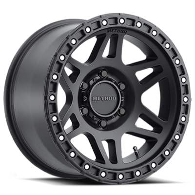 Aluminum Wheels 17x9 MR312 Bolt Pattern 5 On 127 Offset -12 Lip Size 0.91 Matte Black MB Method
