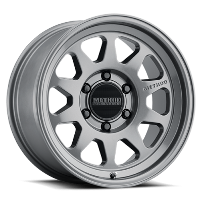 Aluminum Wheels 18x9 MR316 Bolt Pattern 6 On 135 Offset 18 Lip Size 2.56 Gloss Titanium TT Method