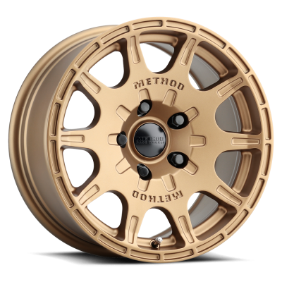 Aluminum Wheels 15x7 Rally VT-Spec MR502 Bolt Pattern 5 On 114.3 Offset 15 Lip Size 0 Method Bronze BRZ Method