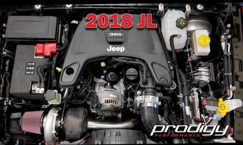 Jeep Wrangler Turbo Kit 2018-Pres Wranger JL 3.6 Liter Stage 2 Prodigy Performance