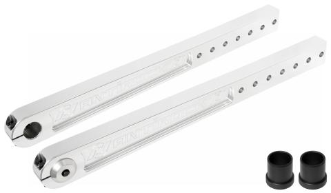 Antirock Aluminum PreRunner Arms 21 Inch-27 Inch Long C-C 35 Spline Incl. Hardware RockJock 4X4