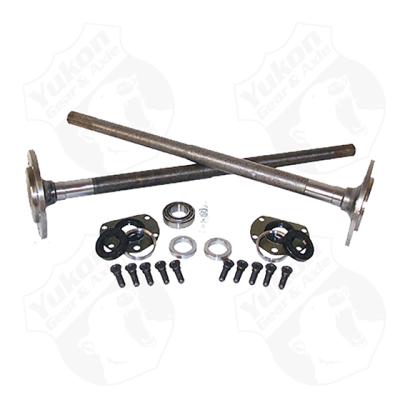 One Piece Short Axles For Model 20 76-3 Cj5 And 76-81 CJ7 With Bearings And 29 Splines Kit Yukon Gear & Axle