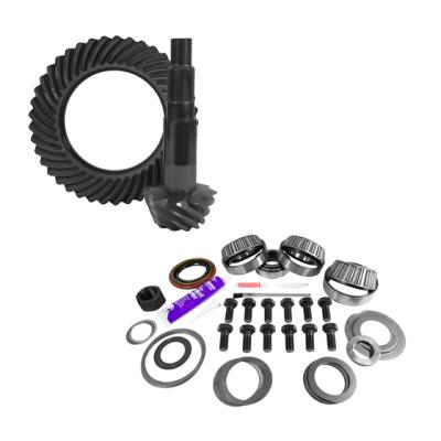 11.25 inch Dana 80 3.73 Rear Ring and Pinion Install Kit 4.125 inch OD Head Bearing Yukon Gear & Axle