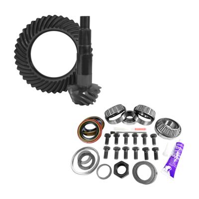 11.25 inch Dana 80 4.11 Rear Ring and Pinion Install Kit 4.375 inch OD Head Bearing Yukon Gear & Axle