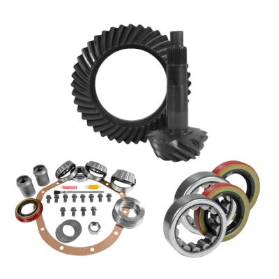 8.875 inch GM 12T Thick 3.73 Rear Ring and Pinion Install Kit Axle Bearings and Seals Yukon Gear & Axle