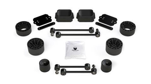 18-Up Wrangler JL 2 Door Rubicon 2.5 Inch Performance Spacer Lift Kit No Shocks or Exts TeraFlex