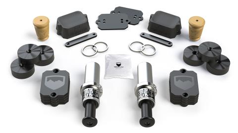 JL 3 Inch-Stroke SpeedBump & Progressive Bump Stop Kit Front & Rear 4.5 Inch Lift TeraFlex