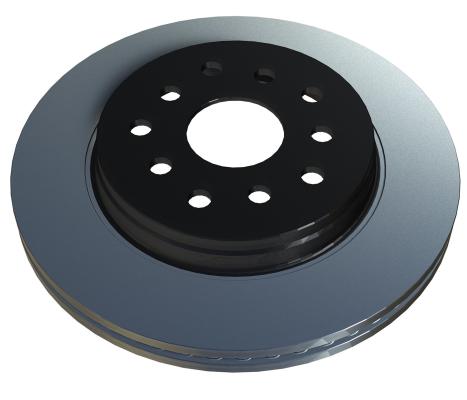 07-18 Wrangler JK 13.3 Inch Brake Rotor Smooth & Vented Front 5x5 Inch & 5x5.5 Inch Each TeraFlex