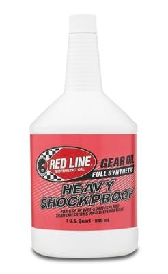 Gear Oil Synthetic Heavy Shockproof 1 Quart Red Line Oil