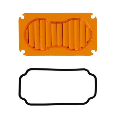S2 Light Pod Lens Kit (Wide Cornering; Factory Amber) Baja Designs