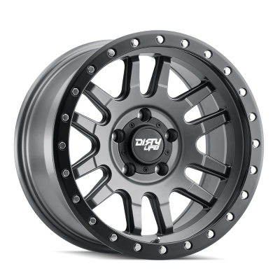Dirty Life Race Wheels Canyon Pro 9309 Satin Graphite 17X9 5-127 -12Mm 71.5Mm