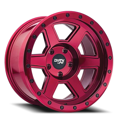 Dirty Life Race Wheels Compound 9315 Crimson Candy Red 20X9 5-127 -12Mm 78.1Mm