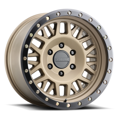 Aluminum Wheels 17x9 Ryno 951BZ Textured Bronze Gold -12 Offset 5 on 127 Bolt Pattern 78.1 Bore Raceline