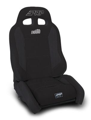 EnduroCrawl Reclining Suspension Seat Black Suede Passenger PRP Seats