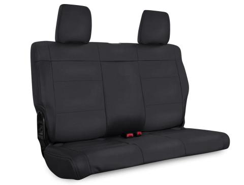 Rear Seat Cover for '07 Jeep Wrangler JKU 4 Door All Black PRP Seats