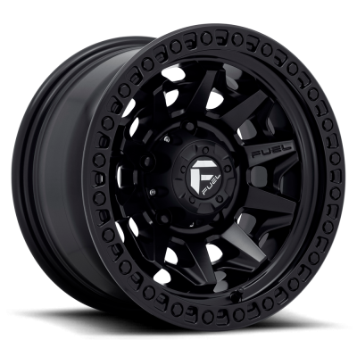 Aluminum Wheels 18X9 Covert D694 5 On 127 Matte Black 71.5 Bore 1 Offset Multi Spoke Fuel Off Road Wheels
