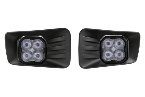 SS3 Type CH LED Fog Light Kit Sport ABL White SAE Fog Diode Dynamics