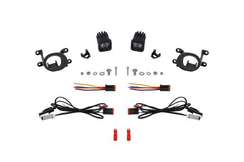 SSC1 Type BM LED Fog Light Kit, White SAE Fog Diode Dynamics