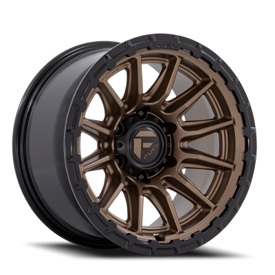 Aluminum Wheels 17X9 Piston FC866 ZB 5 On 127 Matte Bronze/Gloss Black Lip 71.5 Bore 1 Offset Fuel Off Road Wheels