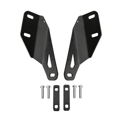 30 Inch LED Light Bar Hood Mount Kit for Jeep JK Powdercoat Motobilt